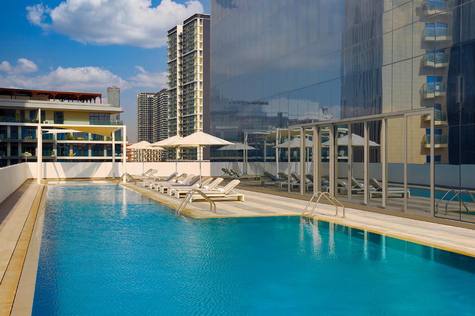 Hotel Local Dubai At Jumeirah Village Triangle Exterior photo
